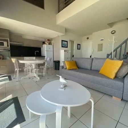 Daire Duplex Pour 6 Avec Vue Ocean, Balcon Et Garage Privatif - Fr-1-494-131