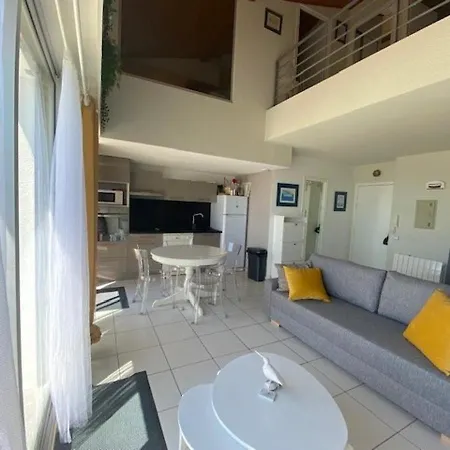 Duplex Pour 6 Avec Vue Ocean, Balcon Et Garage Privatif - Fr-1-494-131 Appartement